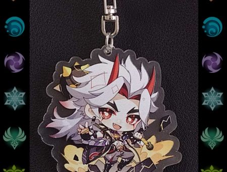 Брелок Геншин Імпакт Genshin Impact Ітто БРФ-0014-11 фігурка , акриловий 