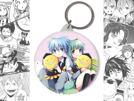 Круглый Брелок Клас вбивць Assassination Classroom BR-58-000282 