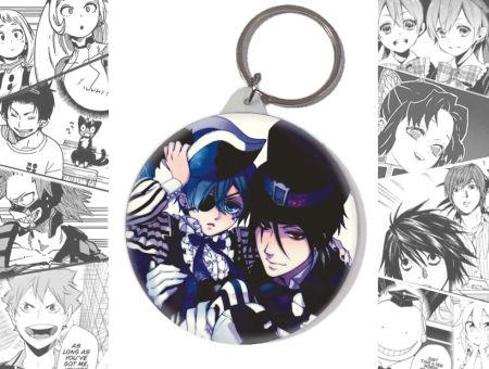 Брелок Темний дворецький Сиель Фантомхайв і Себастьян Міхаеліс Black Butler BR-58-000059