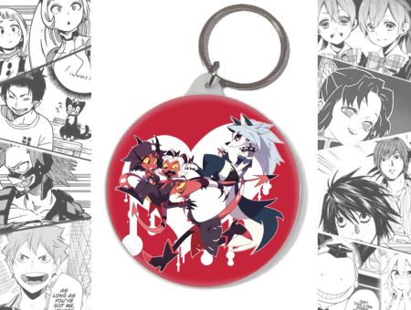 Брелок Helluva Boss BR-58-000718 Круглий