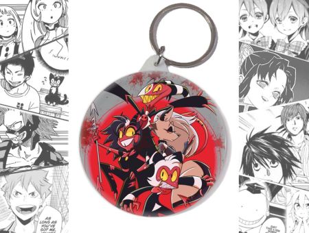 Брелок Helluva Boss BR-58-000720 Круглий