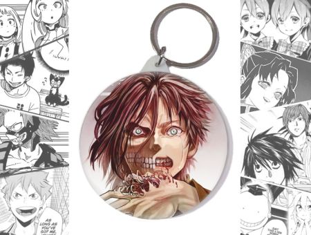 Брелок Атака Титанов Эрэн Эгер Attack on Titan BR-58-001531