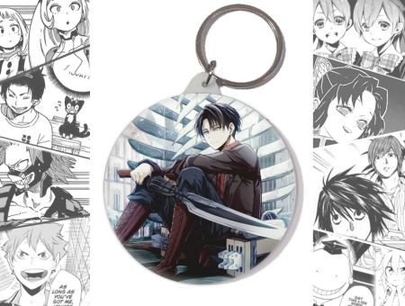 Брелок Атака Титанов Леви Attack on Titan BR-58-001533