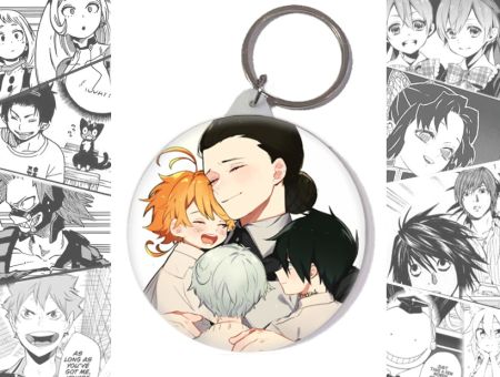 Брелок Эмма и Конни The Promised Neverland BR-58--001605
