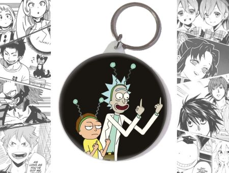 Брелок Rick and Morty Рик и Морти BR-58-001757