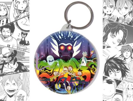 Брелок Rick and Morty Рик и Морти BR-58-001758