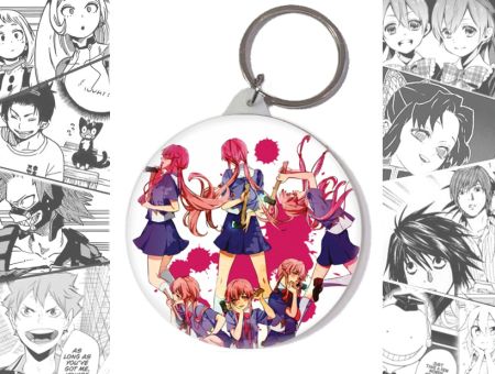 Брелок Future Diary Щоденник майбутнього BR-58-001787 