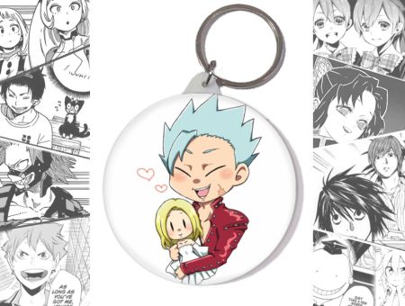 Брелок аніме Сім смертних гріхів Seven Deadly Sins BR-58-001874