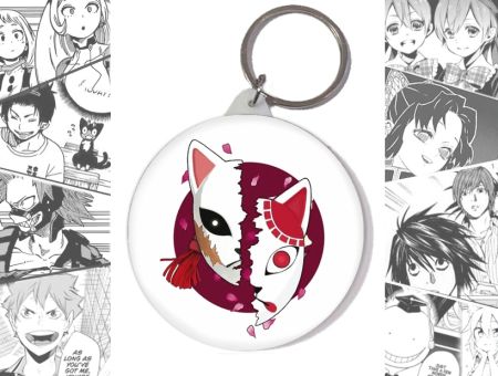 Брелок Клинок,що розтинає демонів Кіцунє Demon Slayer BR-58-001934