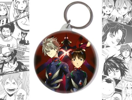 Брелок Євангеліон Evangelion Сінзі та Табріс BR-58-002061 