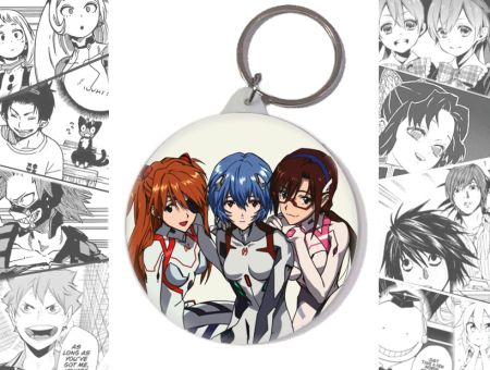 Брелок Євангеліон Evangelion Марі , Рей та Аска BR-58-002062 