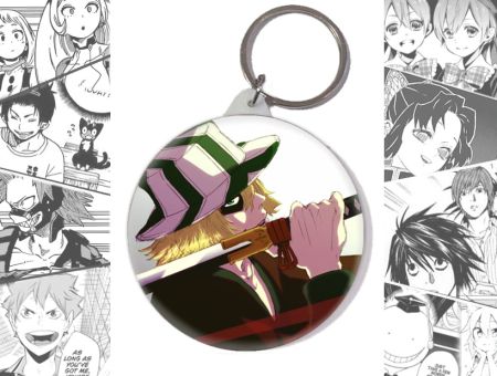 Круглый Брелок Урахара Bleach Блич BR-58-002081 