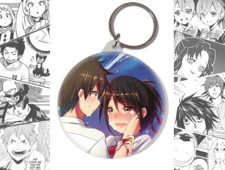 Брелок Твоє ім'я Your Name Міцуха Міямідзу , Такі Татібана BR-58-002113