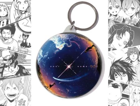 Брелок Твоє ім'я Your Name Міцуха Міямідзу , Такі Татібана BR-58-002114