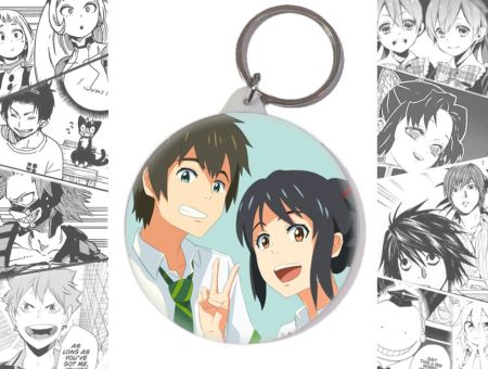 Брелок Твоє ім'я Your Name Міцуха Міямідзу , Такі Татібана BR-58-002115
