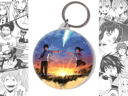 Брелок Твоє ім'я Your Name Міцуха Міямідзу , Такі Татібана BR-58-002116