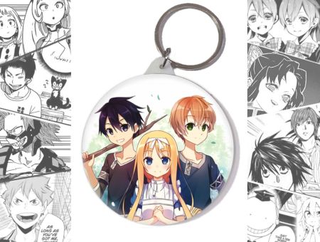 Брелок Мастер меча онлайн Sword Art Online Кирито , Юджио, Алиса BR-58-002156