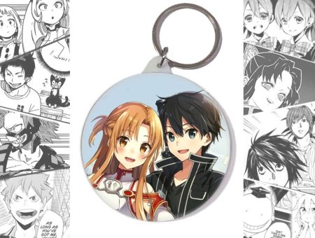 Брелок Майстер меча онлайн Sword Art Online Кіріто та Асуна BR-58-002158