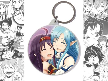 Брелок Мастер меча онлайн Sword Art Online Конно Юки и Асуна BR-58-002177