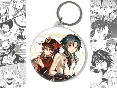 Брелок Геншин Импакт Сяо , Ху Тао Genshin Impact BR-58-002283