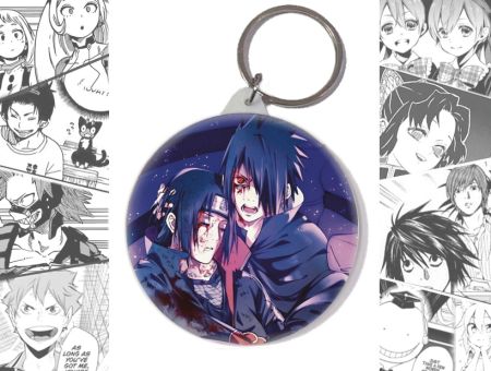 Брелок Naruto Наруто Саске з Ітачи BR-58-002336 