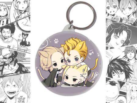 Брелок Майкі, Дракен та Такемічі Токійські месники Tokyo Revengers BR-58-002350