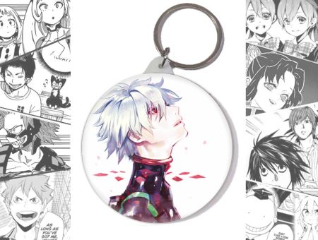 Брелок Євангеліон Evangelion Каору Нагіса BR-58-002395 Круглий