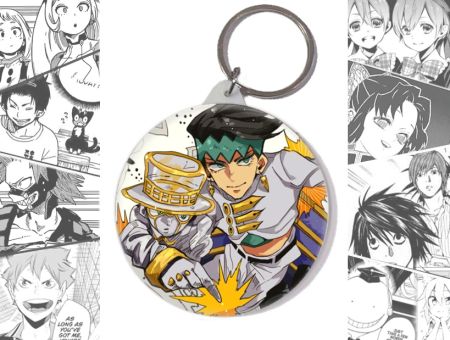 Брелок Невероятные приключения ДжоДжо, Jojo's Bizarre Adventure Рохан , Kishibe Heaven's Door BR-58-002421