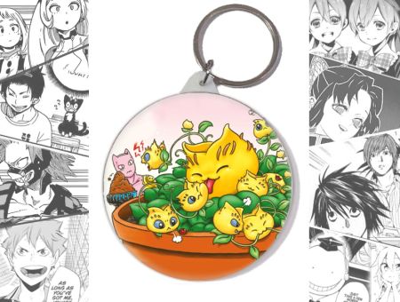 Брелок Невероятные приключения ДжоДжо, Jojo's Bizarre Adventure BR-58-002428 круглый 