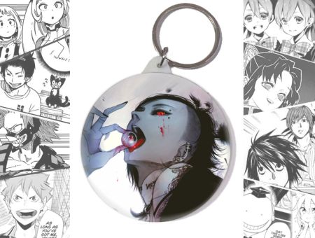 Брелок аніме Tokyo Ghoul Токійський гуль Ута BR-58-002457
