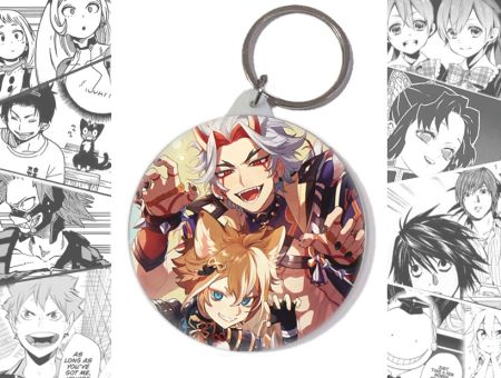 Брелок Геншин Импакт Горо, Итто Genshin Impact BR-58-002477