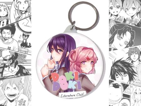 Брелок Юрі та Нацукі Doki Doki Literature Club! BR-58-002680 