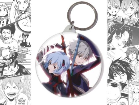 Брелок Євангеліон Evangelion Каору та Рей BR-58-002758 