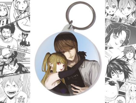 Брелок Міса та Лайт Death Note Зошит смерті BR-58-002776 