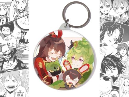 Брелок Коллеи с Эмбер Геншин Импакт Genshin Impact BR-58-002794