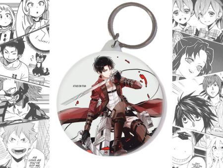 Брелок Атака Титанов Леви Attack on Titan BR-58-002860