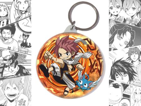 брелок Нацу та Хеппі Хвіст Феї Fairy Tail BR-58-002956