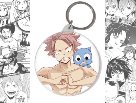 брелок Нацу та Хеппі Хвіст Феї Fairy Tail BR-58-002958