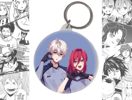 Брелок Сейсіро Нагі , Хема Тигірі Синя в'язниця Blue Lock BR-58-003041 Круглий