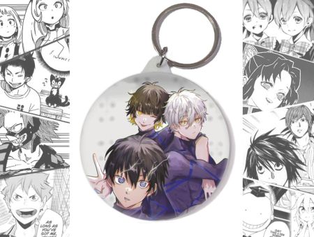 Брелок Синя в'язниця Blue Lock BR-003054 Круглий