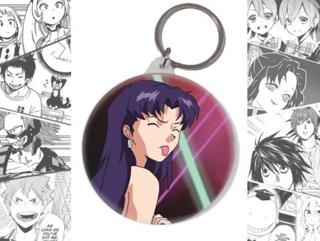 Брелок Євангеліон Evangelion Місато Кацурагі BR-58-003065 Круглий