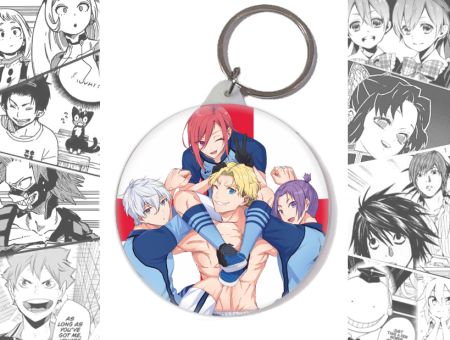 Брелок Синя в'язниця Blue Lock BR-58-003073 Круглий