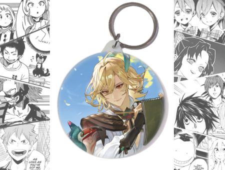 Круглый Брелок Кавех Genshin Impact BR-58-003078