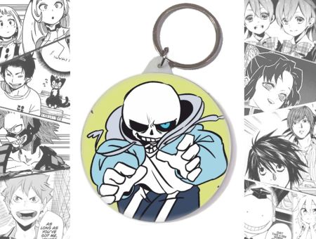 Брелок Санс Андертейл Undertale BR-58-003083 Круглий
