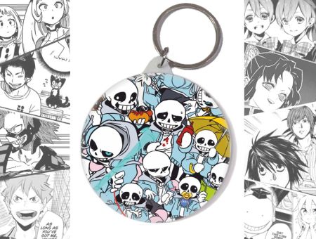 Брелок Санс Андертейл Undertale BR-58-003084 Круглий