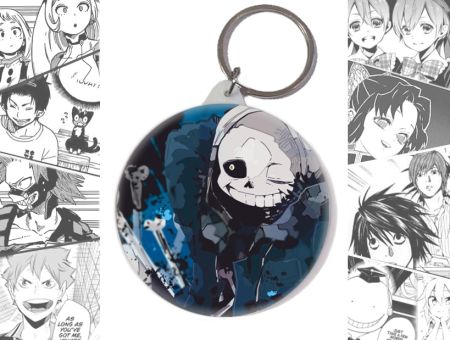 Брелок Санс Андертейл Undertale BR-58-003092 Круглий