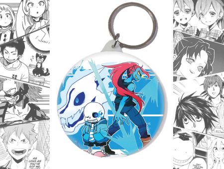 Брелок Андертейл Undertale BR-58-003103 Круглий