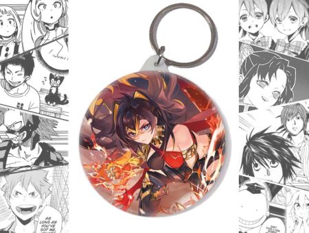 Круглый Брелок Дэхья  Genshin Impact BR-58-003112