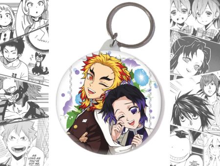 Брелок Клинок,що розтинає демонів Demon Slayer BR-58-003294 Круглий