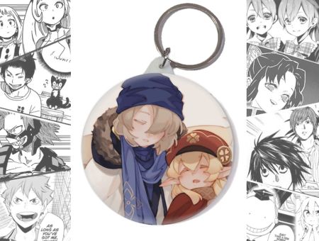 Брелок Геншин Импакт Альбедо и Кли Genshin Impact BR-58-003307